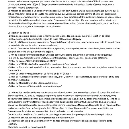 Maison Et Jardin, 600m De La Mer, St Brevin Saint-Brévin-les-Pins